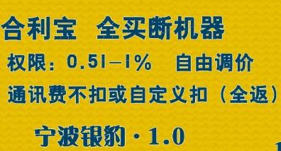 寧波銀豹合利寶核心機構，寧波銀豹全買斷合利寶